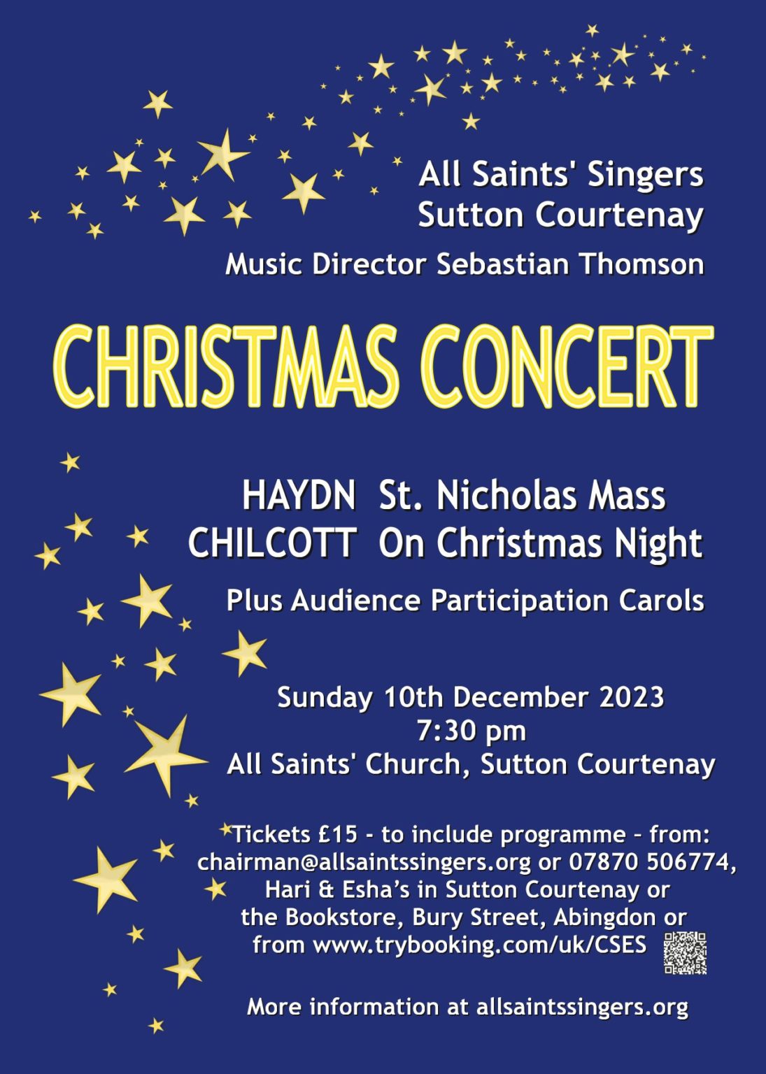 Christmas 2023 Concert All Saints Singers